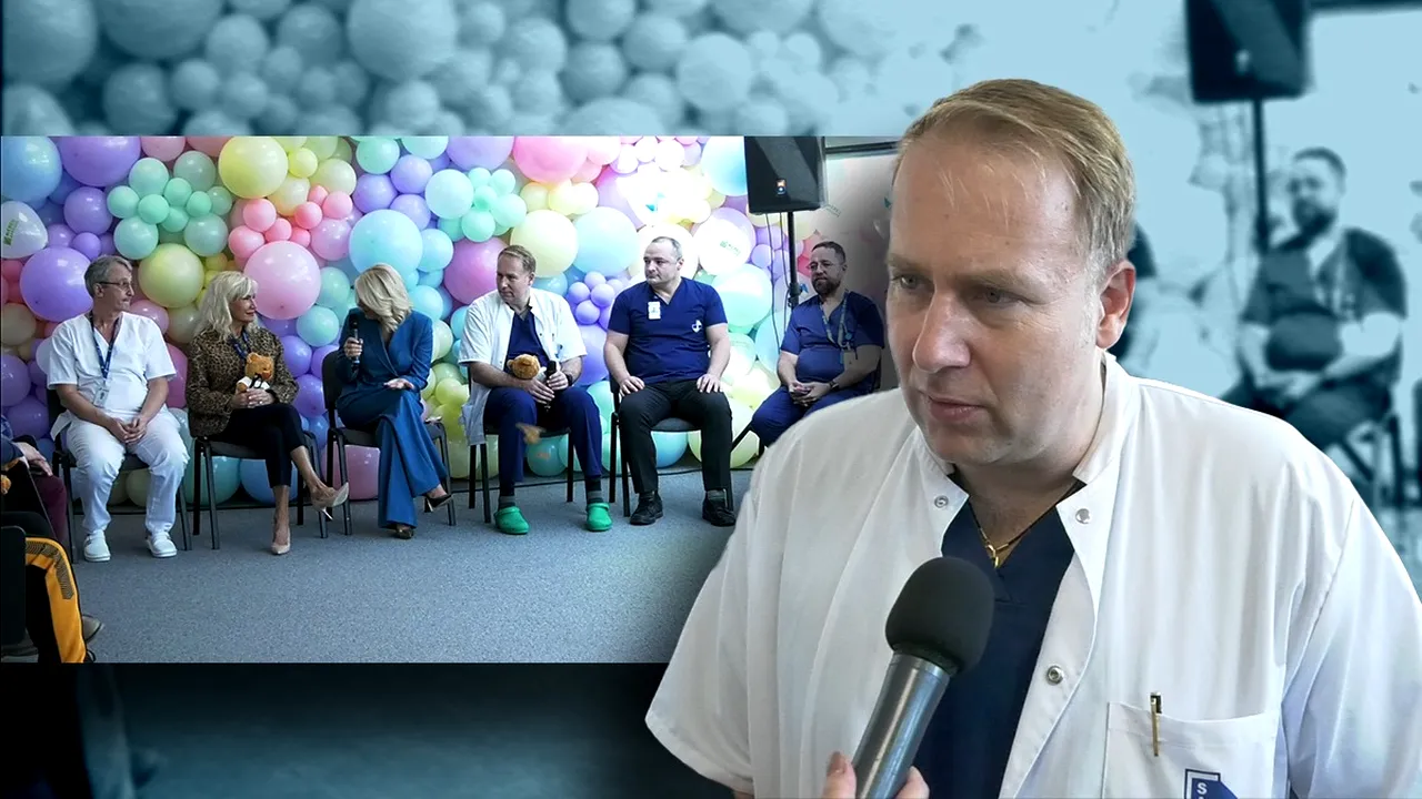 Copiii cu INIMI salvate și-au întâlnit eroii la Spitalul Clinic Sanador: „Când sunt operați la timp, copiii pot avea o viață normală”
