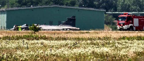 Un avion de vânătoare, aterizare forțată în Ungaria