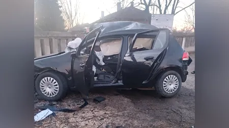 FOTO-VIDEO. Polițist din Dolj, mort într-un grav accident rutier