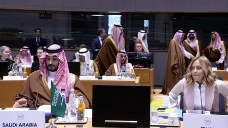 Primul summit Uniunea Europeană-Consiliul de Cooperare al Golfului, în desfășurare la Bruxelles