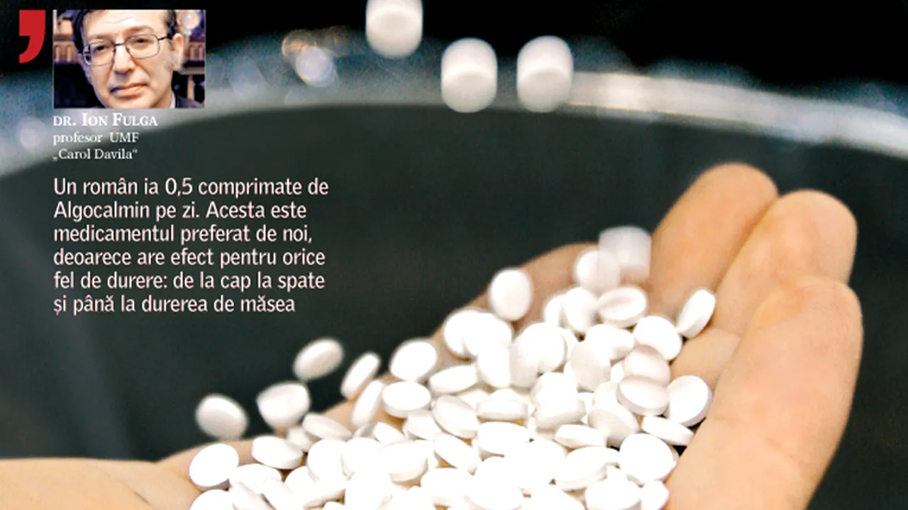 Poporul Algocalmin. Românii au luat într-un an 383 milioane de analgezice. De ce în unele țări un compus al acestora este interzis