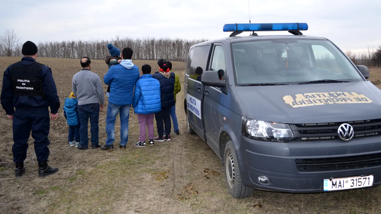Șapte cetățeni afgani au fost prinși când încercau să intre ilegal în România