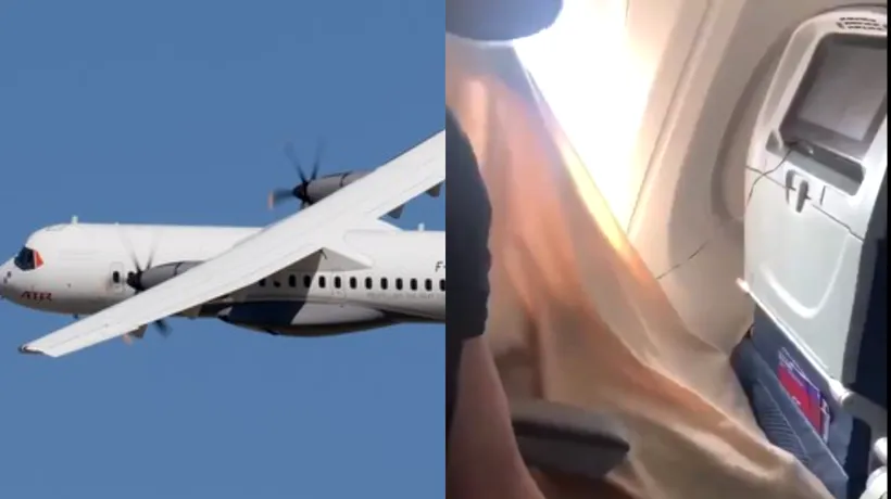 Încă un caz de sex în public. Într-un avion, pasagerii au avut parte de un spectacol revoltător: „S-a văzut tot prin pătură - VIDEO