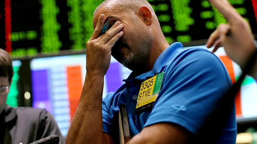 Furtuna de pe piețele financiare nu a trecut încă. O nouă scădere istorică la bursele din SUA și Asia. „Nu este sfârșitul lumii, dar este incomod