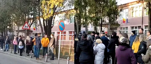 FOTO-VIDEO: Scandal la o școală din Târgoviște. Părinții au protestat după ce un elev a avut mai multe acte de VIOLENȚĂ asupra colegilor săi