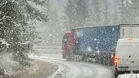 Unde a nins în România în ultimele ore. Imaginile surprind un veritabil episod de iarnă
