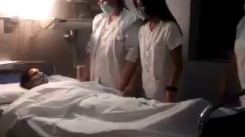 Asistente într-un spital din Spania filmate când dansează și își bat joc de o persoană „decedată”! Clipul viral care a șocat toată Europa! (GALERIE FOTO)