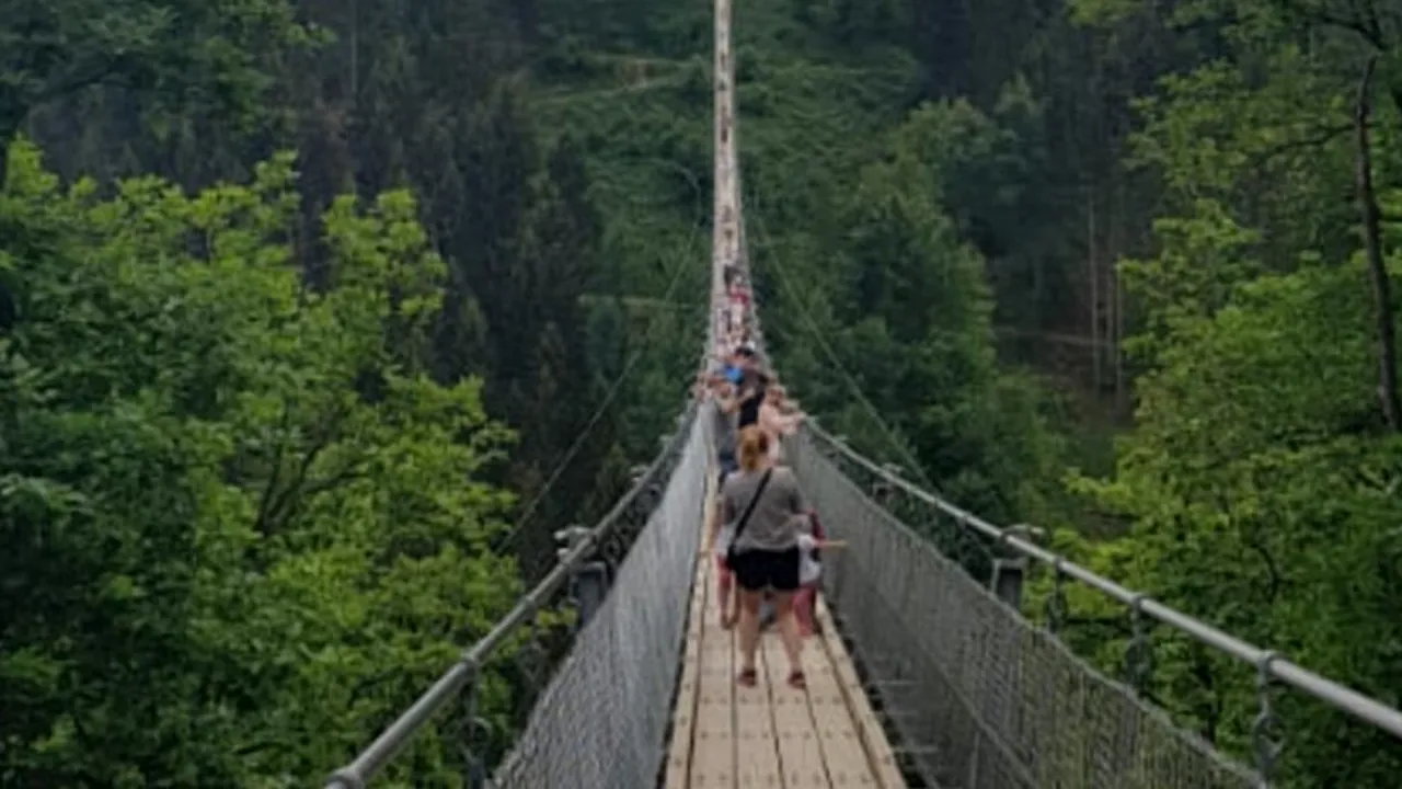 Cel mai înalt pod suspendat din Europa va fi CONSTRUIT într-o comună din România