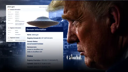 Trump se ține de cuvânt: SUA lansează „aliens.gov”, după controversele despre OZN-uri și extratereștrii