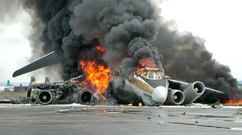 Avion militar, prăbușit lângă Moscova (VIDEO)