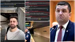 Postare scandaloasă a unui consilier local USR. Nu pompierii, nu angajații Metrorex, nu cei de la MApN ar fi deblocat situația metroului inundat, ci Radu Miruță