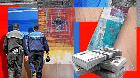 FOTO: Un român a FURAT din casa unui artist austriac nouă tablouri de peste 320.000 de euro. Unde le-a ascuns