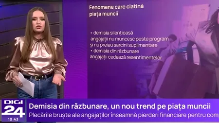 Demisia din RĂZBUNARE, un nou trend pe piața muncii. Angajații pleacă brusc de la job, sub formă de protest