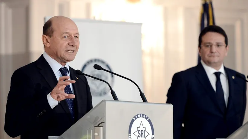 Nostalgiile lui Traian Băsescu, la ultimul său bilanț SRI. De ce va deveni România mai atractivă pentru spionaj, în 2014