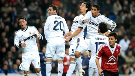 REAL MADRID - MANCHESTER UNITED 1-1 în optimile de finală ale CHAMPIONS LEAGUE 2012-2013
