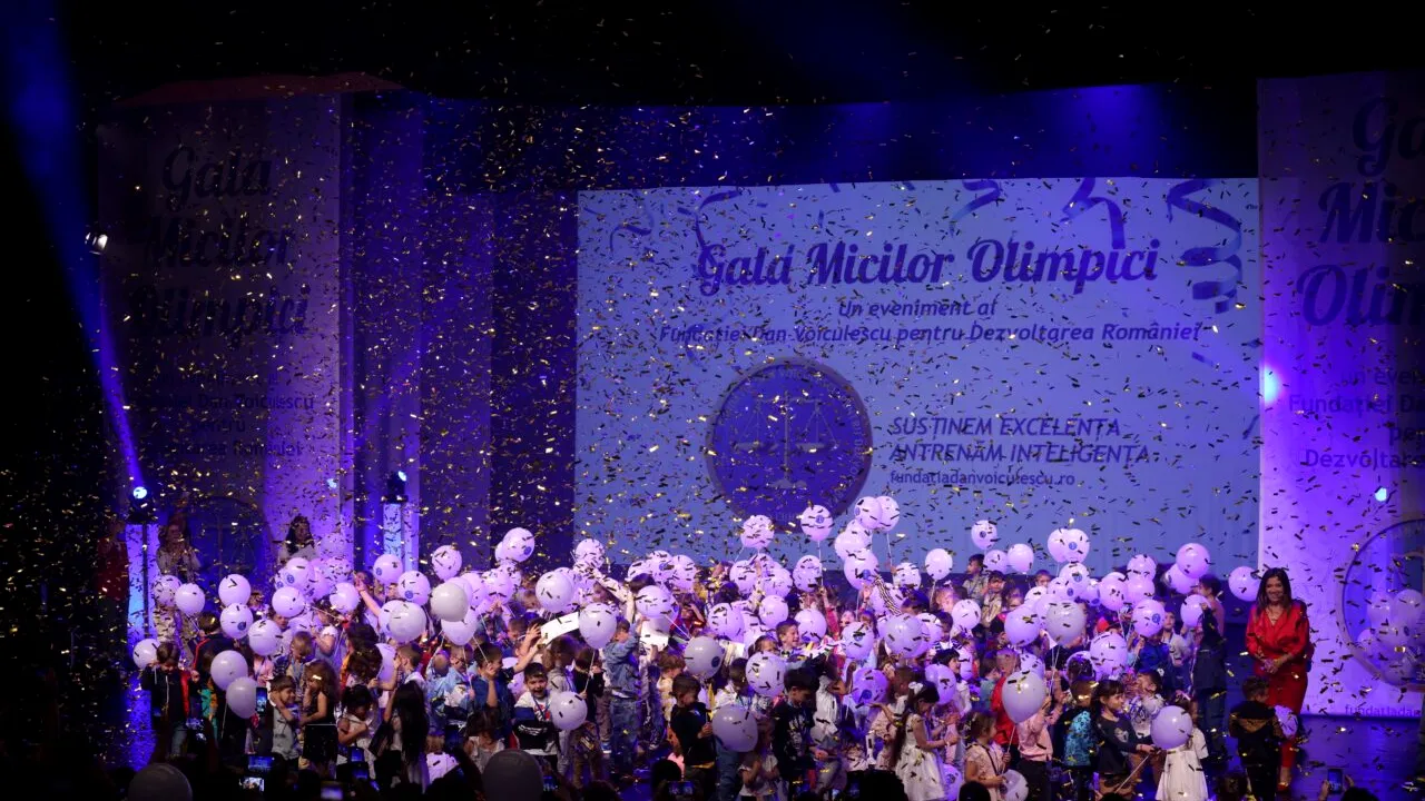 EXCELENȚA olimpicilor preșcolari, premiată de Fundația 