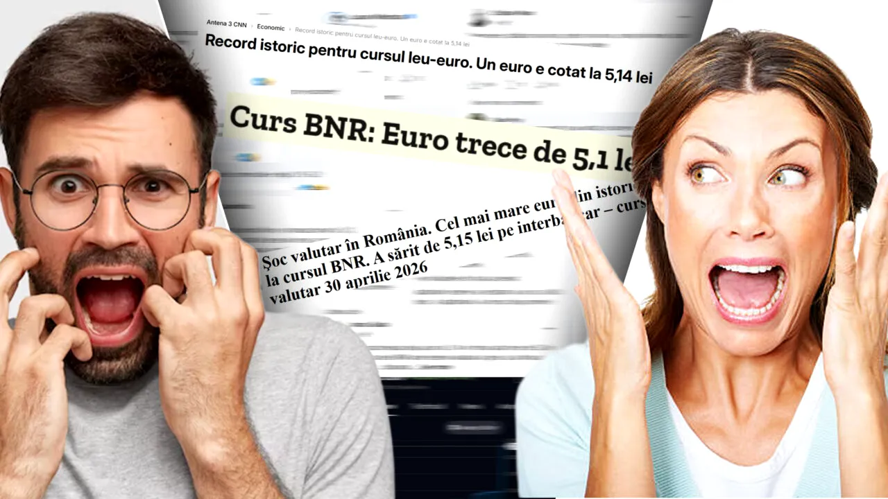 Isteria de 4 bani. Cum a ajuns o creștere de curs de 0,8% să fie prezentată ca o catastrofă economică în tabăra Bolojan: „Masacru și sânge, ies miliardele din țară”