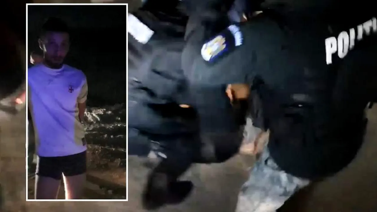 Șofer dezbrăcat, alergat de poliție în Dâmbovița. Era drogat, fără permis și fără RCA la mașină. Ce decizie a luat procurorul