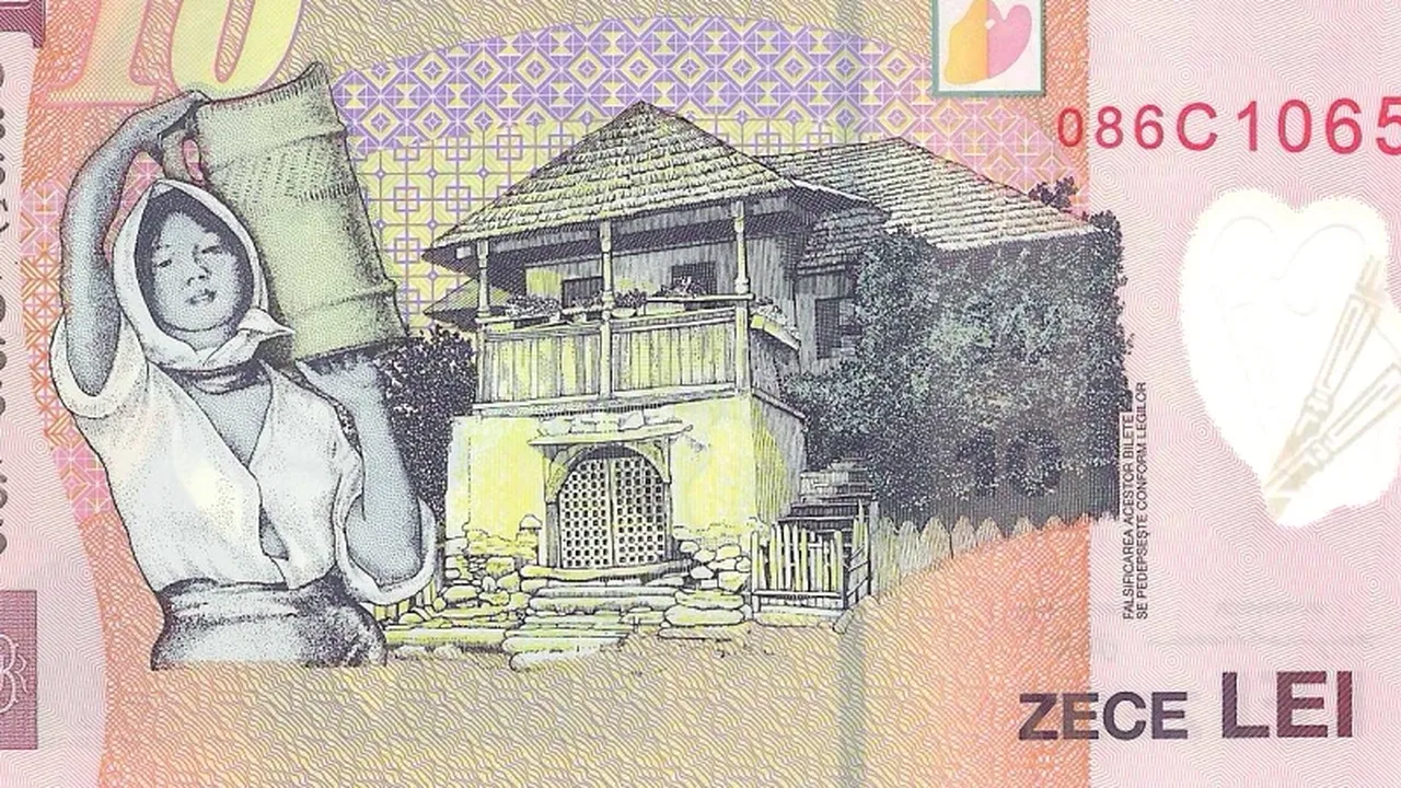 Cum arată în realitate casa care apare pe bancnota de 10 lei. Istoria neștiută a unei imagini pe care o vedem zilnic
