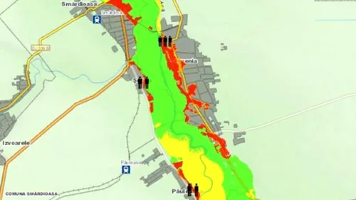 Cum au folosit primarii din Teleorman la inundații HĂRȚILE DE RISC de 50 de milioane de euro. „Cu ce mă ajută hărțile, niște hârtii?