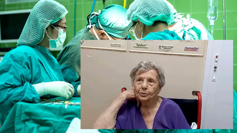 Ireal ce au găsit medicii din GALAȚI în corpul unei paciente de 100 de ani. Gica Butunoi suferise un accident casnic