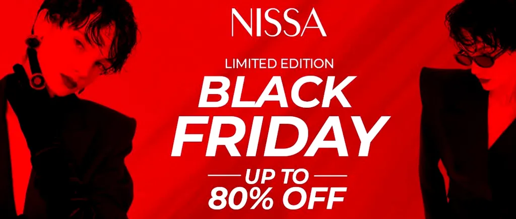 BLACK FRIDAY NISSA 2024: Extra Reduceri, Noutăți și Discounturi de până la 80%! (P)