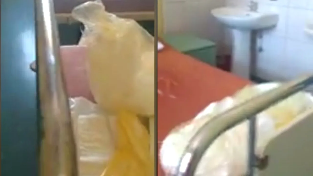 Pacientă ținută în izolare la spital, fără acces la toaletă: Mi s-a zis să nu părăsesc salonul și mi s-au adus saci. Mi se pare inuman așa ceva. | Ce spun reprezentanții unității medicale
