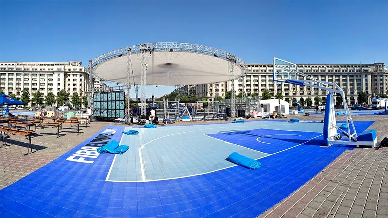 Incepe distracția la 3x3 EuroTour Wizz Air Sport Arena Streetball