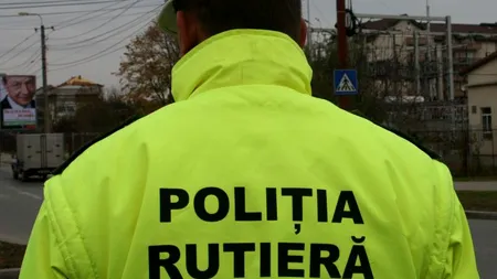 Doi polițiști din Arad au oprit un șofer 