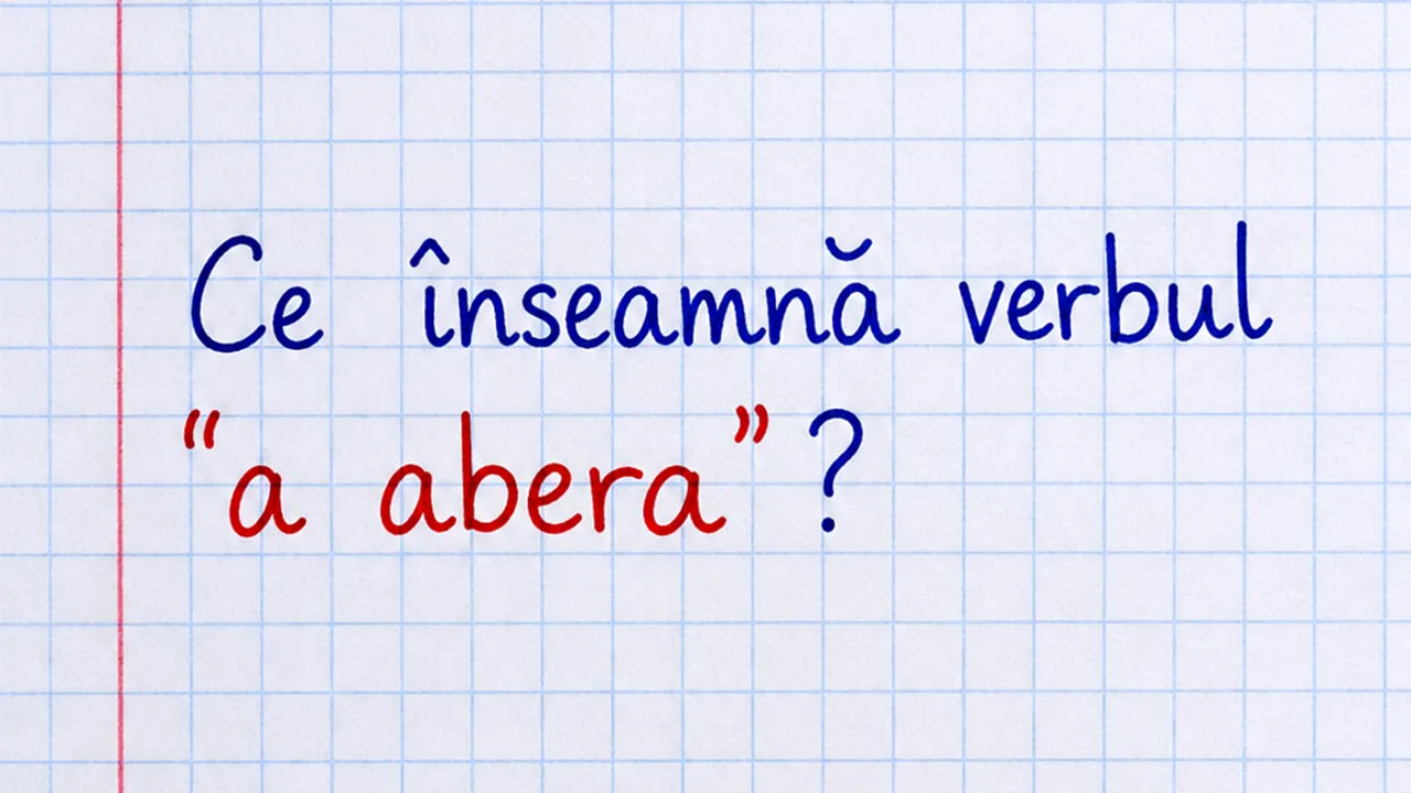 Ce înseamnă, de fapt, verbul 