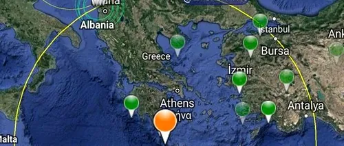 Val de cutremure în Europa. Un cutremur de 6 grade pe scara Richter s-a produs pe insula grecească Creta