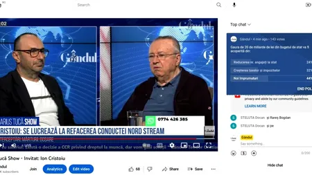 POLL Marius Tucă Show: Cum va fi acoperită „gaura” de 20 de miliarde de lei din bugetul de stat? Ce au răspuns cititorii