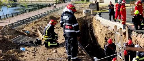 Structura de beton a râului Dâmbovița este acum expertizată după săpăturile la șanțul care a ucis doi muncitori. Declarații exclusive