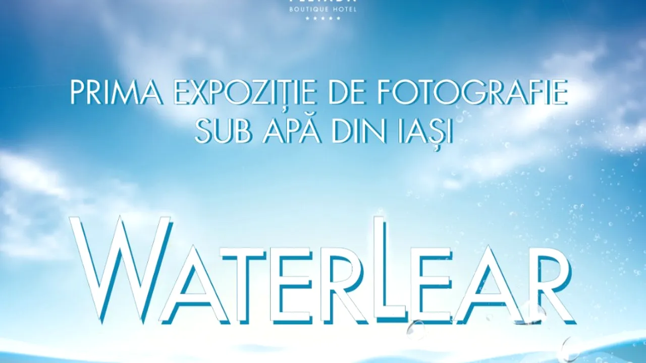 O expoziție subacvatică de fotografie se inaugurează în piscina unui hotel din Iași - FOTO 