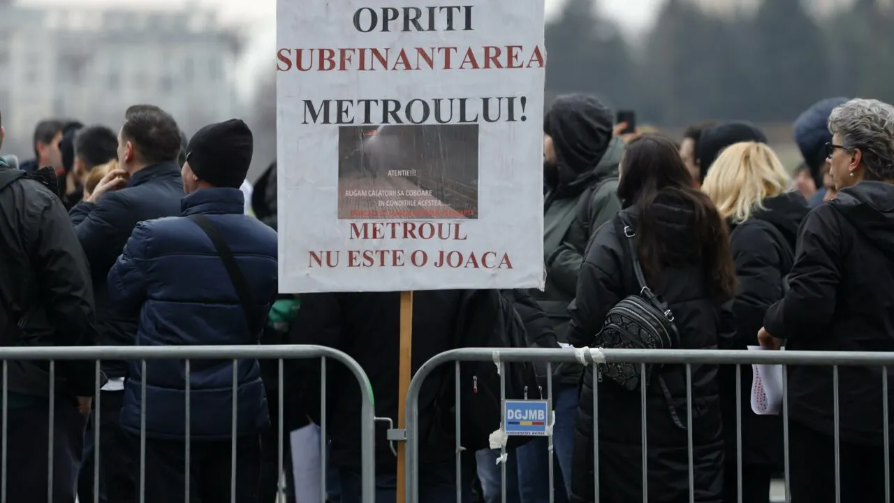 O nouă zi de protest pentru angajații Metrorex. Ce solicită sindicaliștii din subteran