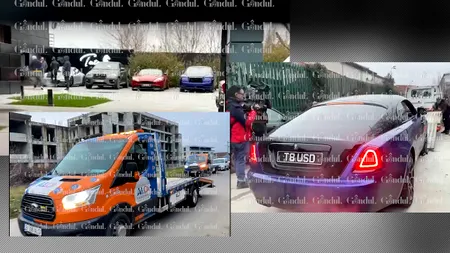 VIDEO | Tate brothers' cars, lifted. The prosecutors are seizing the cars worth millions of euros
