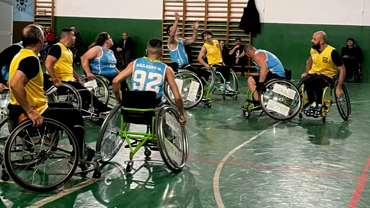 Cupa României la baschet în Fotoliu Rulant începe vineri la Sibiu! Cine participă