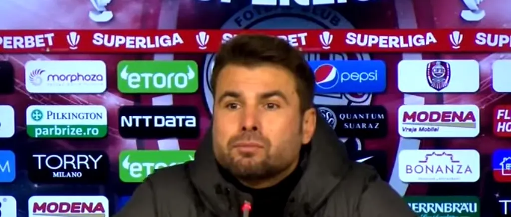 Adrian Mutu, ÎNVINS de Gruia de fosta echipă! CFR Cluj - Rapid s-a încheiat 0-1