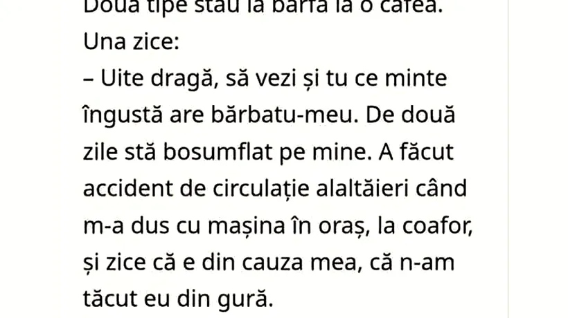 BANCUL de vineri | Când două cuvinte sunt de ajuns