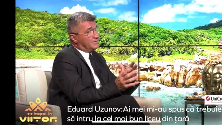 Eduard Uzunov, despre credință și relația cu cele două fiice ale sale, în cadrul emisiunii ”Înapoi în viitor cu Andreea Perminova”