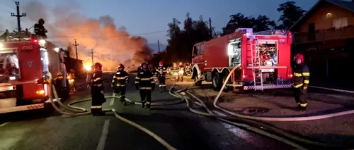 Exploziile de la Crevedia: Mai mulți pompieri care au fost răniți urmează să fie AUDIAȚI / Luni, anchetatorii ridică documente