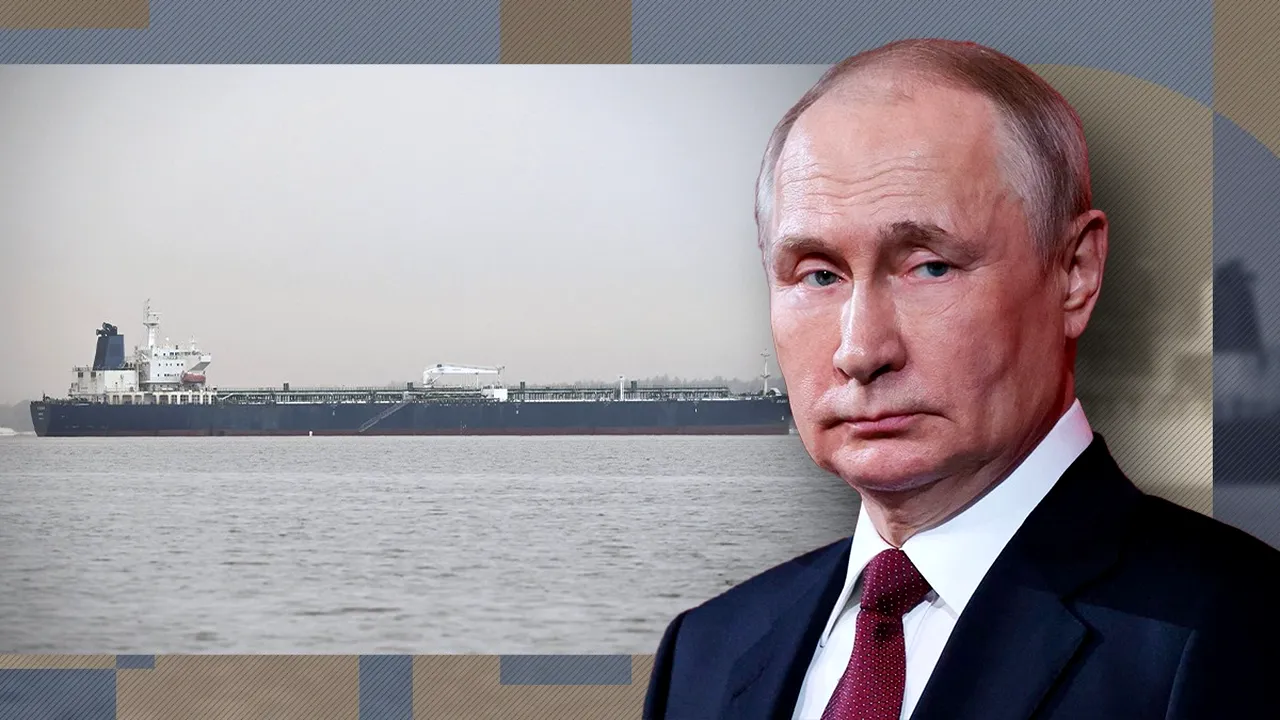 O nouă provocare a Rusiei. Petrolierele „FANTOMĂ” ale lui Putin, echipate cu tehnică de spionaj: „Monitorizează activitatea navală și aeronautică a NATO”