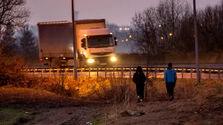 Șofer român, arestat în Spania, după ce în camionul pe care îl conducea au fost găsiți opt irakieni