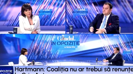 H. D. Hartmann: „Ar fi o sinucidere să renunțe la Crin ANTONESCU”