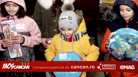 VIDEO | MOȘ CANCAN DĂRUIEȘTE. CANCAN.RO, ajutor de nădejde pentru Moș Crăciun