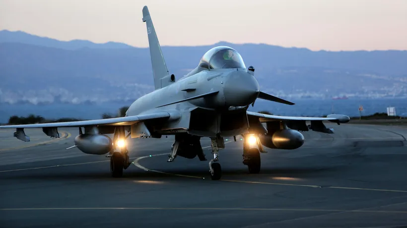 Avioane britanice Typhoon vin în România să păzească spațiul aerian NATO