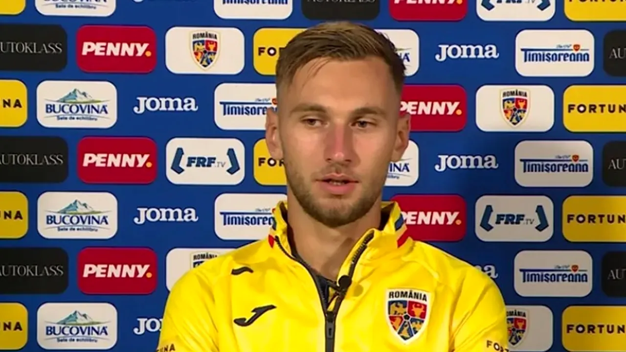 Denis Drăguș, revenit la prima reprezentativă, înainte de Finlanda - România (vineri, ora 21.45)! 