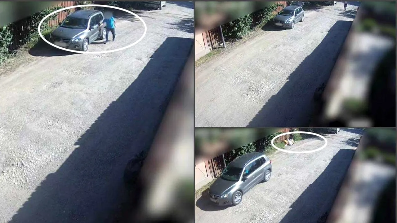 Ce a pățit un bucureștean care și-a lăsat gunoiul în poarta unui vecin. Bărbatul nu se afla la prima abatere