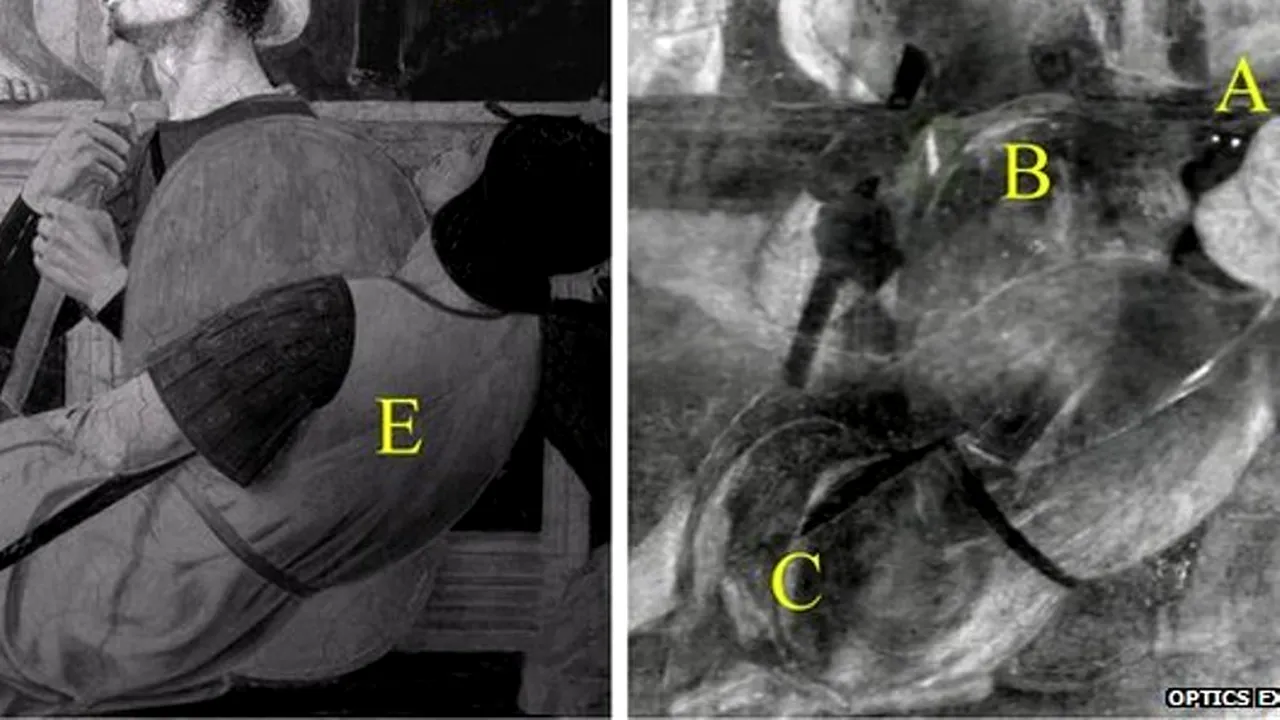 Ce se află sub picturile renascentiste