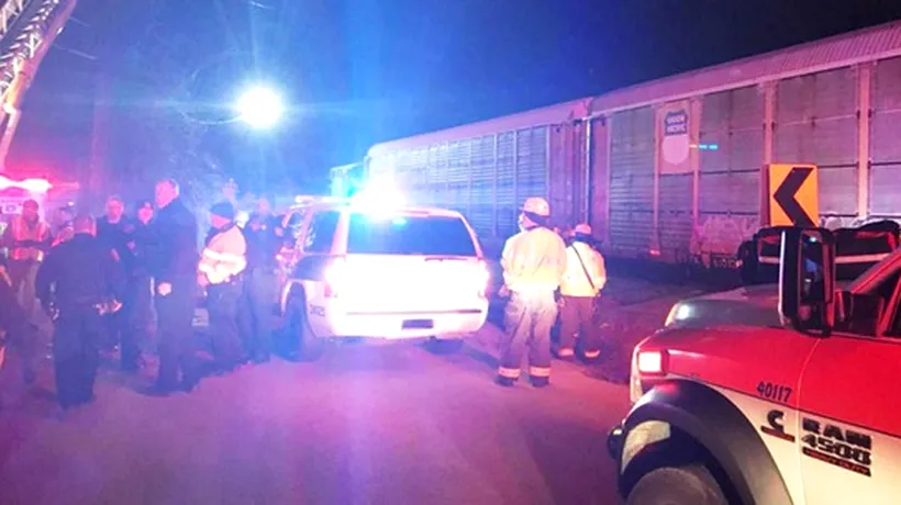Accident feroviar grav în Carolina de Sud. Cel puțin doi morți și peste 70 de răniți